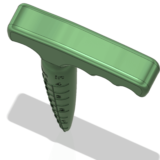 Descargar archivo OBJ Herramientas de excavación Dibber para jardinería